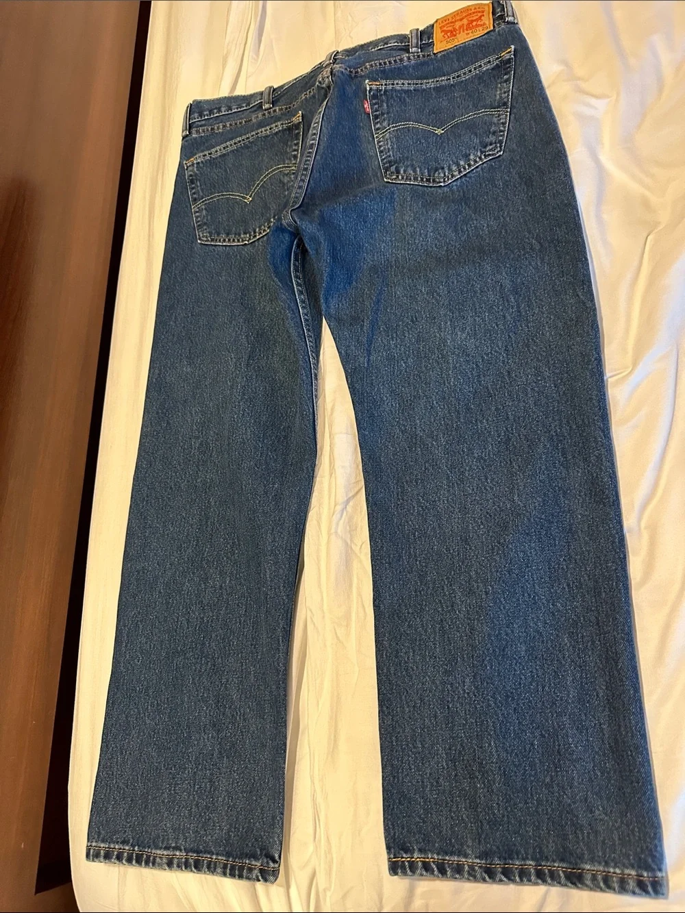Classic Straight Fit Men’s Jeans in Dark Blue